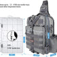 Water-Resistant Fishing Tackle Backpack with Rod Holder