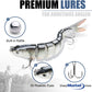 Lifelike Swimbait Fishing Lures