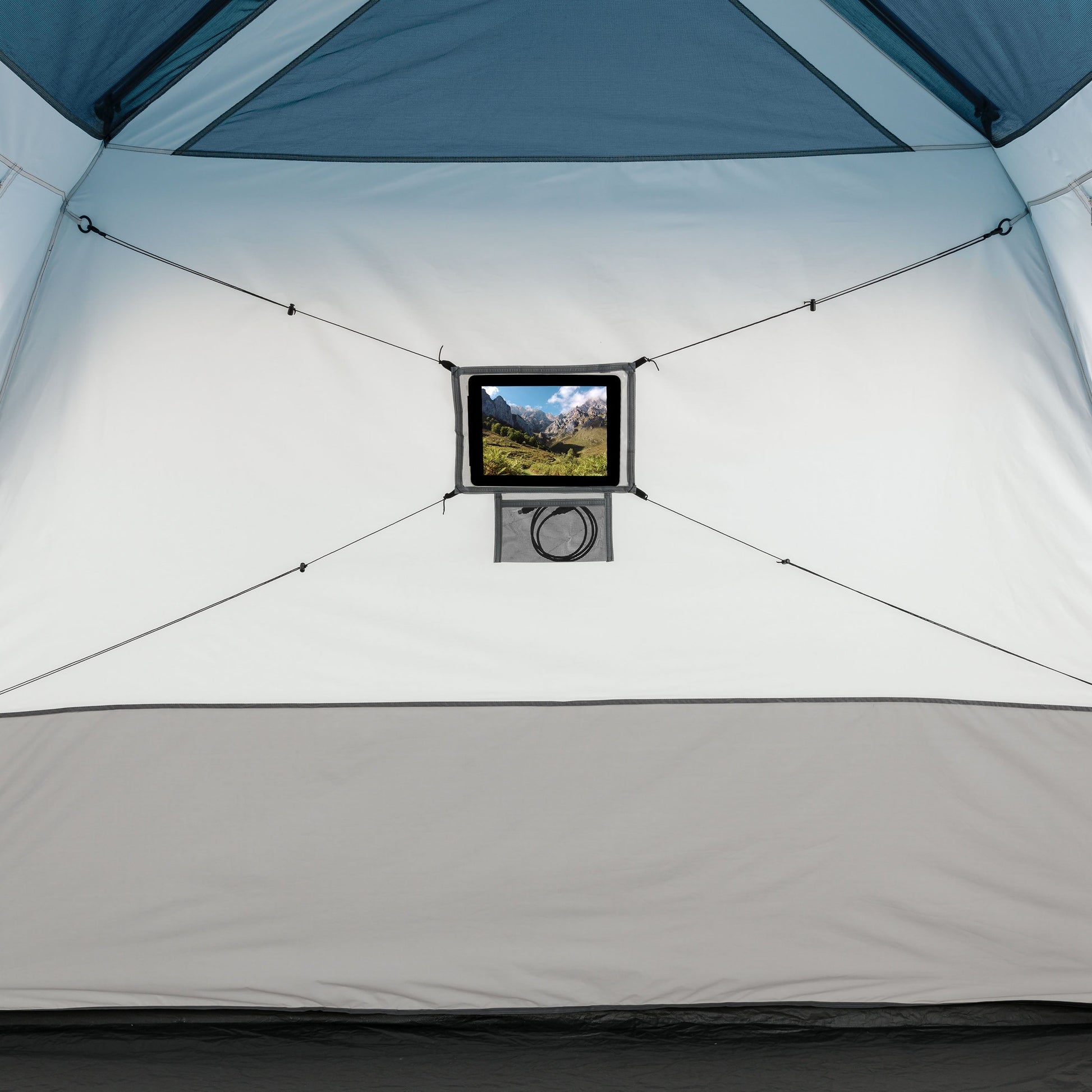 6-Person Instant Cabin Tent with LED Light (10' X 9')