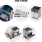 Portable Collapsible Wood Burning Stove for Camping