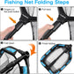 Foldable Rubber Coated Fishing Net for Easy Catch & Release