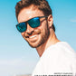 Polarized Sunglasses for Men, Lightweight Sun Glasses with UV Protection for Driving Fishing Golf