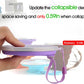 4-Pack Portable Silicone Collapsible Travel Cup