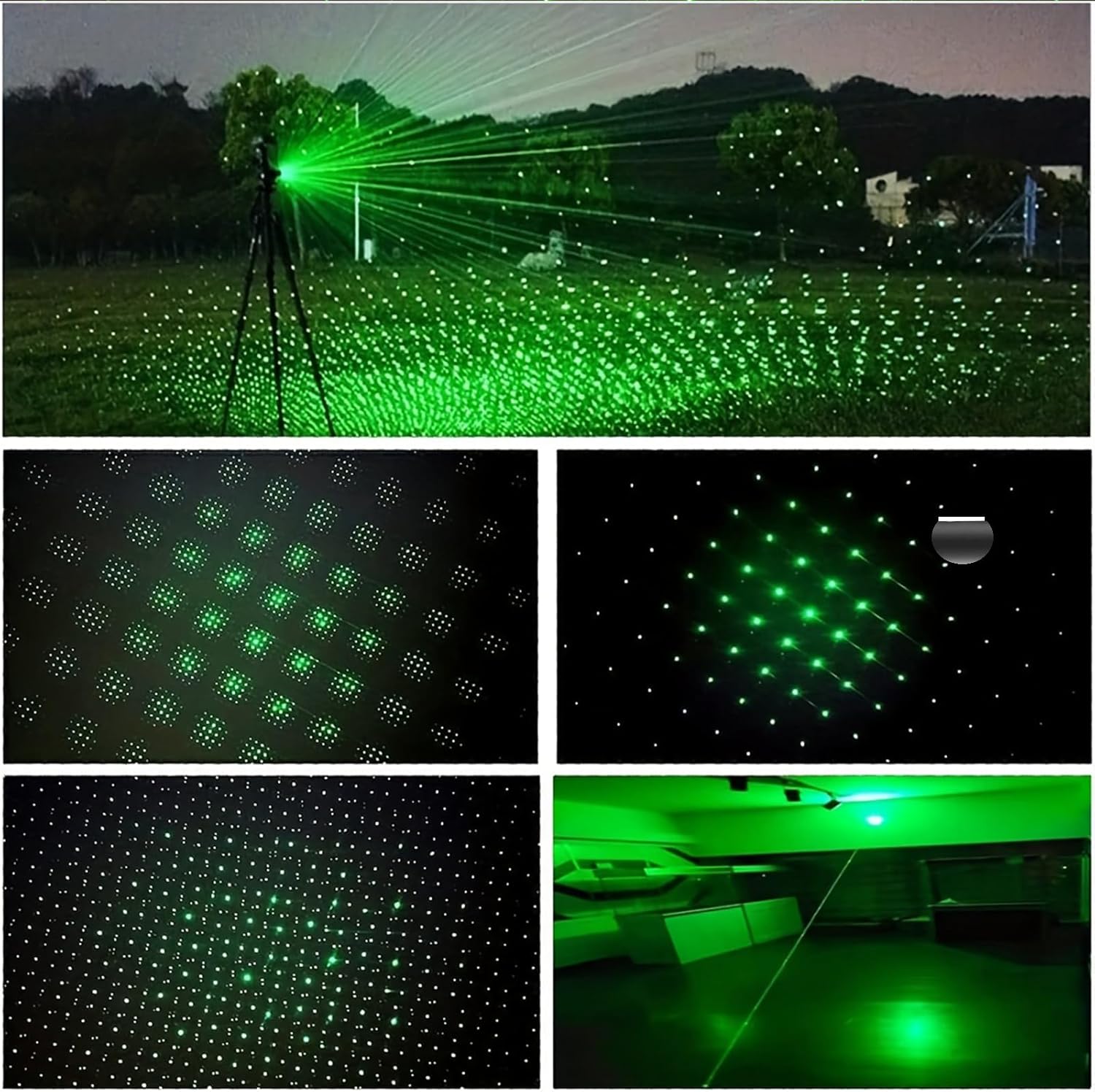 Green Laser Pointer High Power, Green Long Range High Power Laser Pointer Rechargeable High Power Strong Laser Beam Pointer Pen Green Laser Light Pointer, Green Laser Pointer for Presentations Outdoor