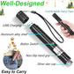 Green Laser Pointer High Power, Green Long Range High Power Laser Pointer Rechargeable High Power Strong Laser Beam Pointer Pen Green Laser Light Pointer, Green Laser Pointer for Presentations Outdoor