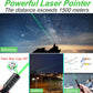 Green Laser Pointer High Power, Green Long Range High Power Laser Pointer Rechargeable High Power Strong Laser Beam Pointer Pen Green Laser Light Pointer, Green Laser Pointer for Presentations Outdoor