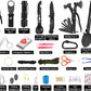 (142-Piece) Survival & First Aid Gear for Camping Adventures