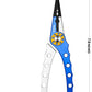 Aluminum Fishing Pliers with Hook Remover, Line Cutter, Split Ring Tool, Lanyard, and Sheath