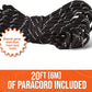 2-Person Survival Tent + Paracord w/Emergency Whistle