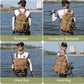 Large Water-Resistant Fishing Tackle Backpack