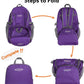 Waterproof 40L Lightweight Hiking Backpack