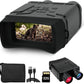 7-Level Infrared Night Vision Binoculars with 32GB HD Photo/Video & Type-C Charging