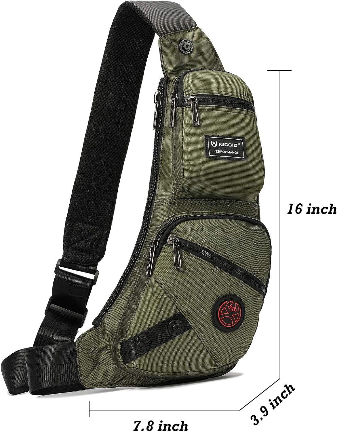 Crossbody Sling Backpack