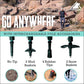 Collapsible Lightweight Trekking Poles for Hiking (Pair of 2 Walking Sticks)